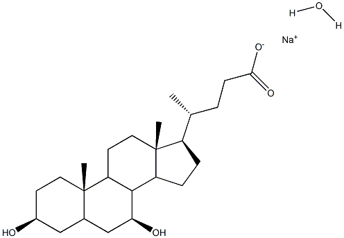 Sodium Ursodeoxycholate Hydrate Struktur