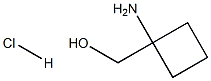 (1-Aminocyclobutyl) methanol hydrochloride Struktur