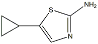 5-Cyclopropylthiazol-2-amine Struktur