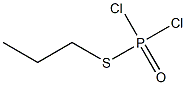 S-propyl phosphorodichloridothioate Struktur