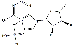 5-adenosine monophosphate Struktur