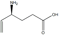 (S)-4-aminohex-5-enoic acid Struktur