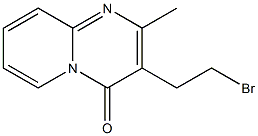 3-(2-bromoethyl)-2-methyl-4H-pyrido[1,2-a]pyrimidin-4-one Struktur