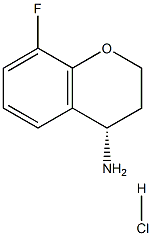 (S)-8-fluorochroman-4-amine hydrochloride Struktur