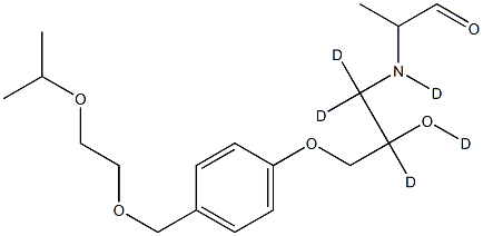 Keto Bisoprolol-d5 Struktur