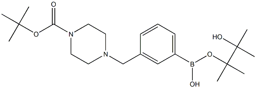 3-(4-Boc-1-piperazinylMethyl)benzeneboronic acid pinacol ester, 95% Struktur