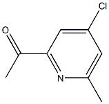 1-(4-chloro-6-Methylpyridin-2-yl)ethanone Struktur