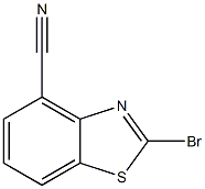 2-BroMobenzo[d]thiazole-4-carbonitrile Struktur