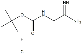 tert-butyl (2-aMino-2-iMinoethyl)carbaMate hydrochloride Struktur