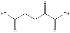 A-ketoglutaric acid Struktur