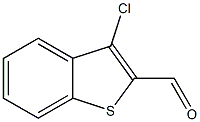 3-chlorobenzothiophene-2-carbaldehyde Struktur