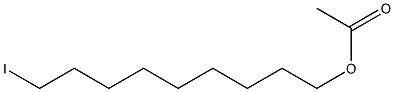 9-iodo-1-nonanol acetate Structure