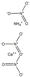 Ammonium calcium trinitrate Struktur