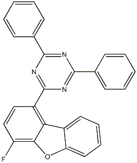 2-(4-fluorodibenzo[b,d]furan-1-yl)-4,6-diphenyl-1,3,5-triazine|2-(4-氟二苯并[B,D]呋喃-1-基)-4,6-二苯基-1,3,5-三嗪