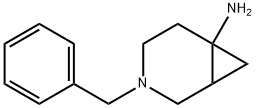 3-benzyl-3-azabicyclo[4.1.0]heptan-6-amine Struktur