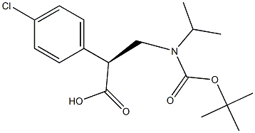 (S)-3-((tert-butoxycarbonyl)isopropylamino)-2-(4-chlorophenyl)propanoic acid