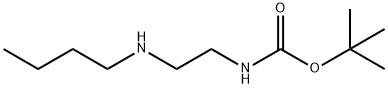 TERT-BUTYL 2-(BUTYLAMINO)ETHYLCARBAMATE Struktur