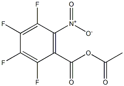 6-NITRO-2,3,4,5-TETRAFLUOROBENZOYL ACETATE Struktur