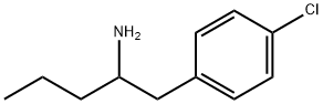 1-(4-CHLOROPHENYL)PENTAN-2-AMINE Struktur