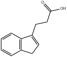 3-(1H-INDEN-3-YL)PROPANOIC ACID Struktur