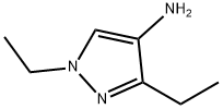 1,3-diethyl-1H-pyrazol-4-amine Struktur