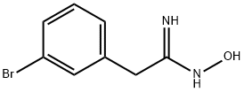 BENZENEETHANIMIDAMIDE,3-BROMO-N-HYDROXY- Struktur