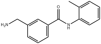 3-(aminomethyl)-N-(2-methylphenyl)benzamide Struktur