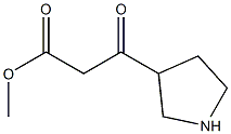 BETA-OXO-3-PYRROLIDINEPROPANOIC ACID METHYL ESTER Struktur