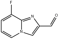 8-fluoroimidazo[1,2-a]pyridine-2-carbaldehyde Struktur