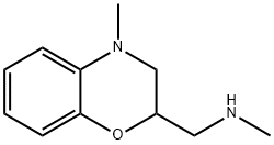 (3,4-dihydro-2H-1,4-benzoxazin-2-ylmethyl)dimethylamine Struktur