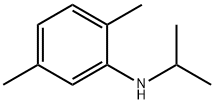 2,5-dimethyl-N-(propan-2-yl)aniline Struktur