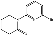 2-Bromo-6-(piperidon-1-yl)pyridine Struktur