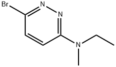 3-Bromo-6-(methylethylamino)pyridazine Struktur