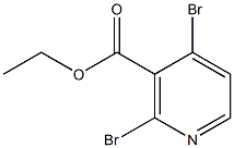 Ethyl 2,4-dibromonicotinate Struktur