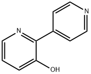 3-Hydroxy-2,4'-bipyridine Struktur