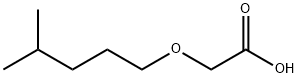 2-[(4-methylpentyl)oxy]acetic acid Struktur