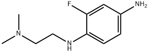 N1-[2-(Dimethylamino)ethyl]-2-fluorobenzene-1,4-diamine Struktur