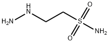 2-hydrazinylethane-1-sulfonamide Struktur