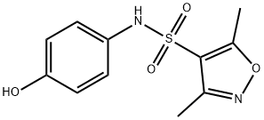 N-(4-hydroxyphenyl)-3,5-dimethyl-1,2-oxazole-4-sulfonamide Struktur