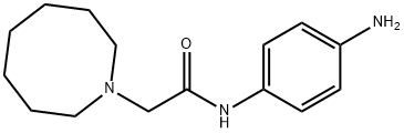 N-(4-aminophenyl)-2-(azocan-1-yl)acetamide Struktur