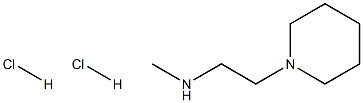 methyl[2-(piperidin-1-yl)ethyl]amine dihydrochloride Struktur