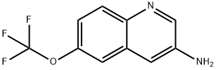 6-(trifluoromethoxy)quinolin-3-amine Struktur