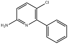 2-Pyridinamine, 5-chloro-6-phenyl- Struktur