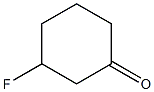 3-fluorocyclohexan-1-one Struktur