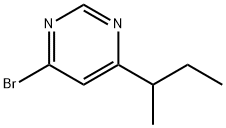 4-Bromo-6-(2-butyl)pyrimidine Struktur