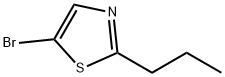 5-Bromo-2-(n-propyl)thiazole Struktur