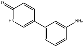 2-Hydroxy-5-(3-aminophenyl)pyridine Struktur