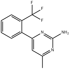 2-Amino-6-(2-trifluoromethylphenyl)-4-methylpyrimidine|