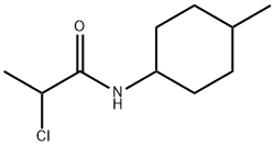 2-chloro-N-(4-methylcyclohexyl)propanamide Struktur