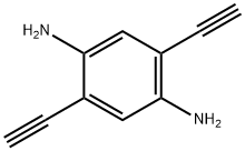 2,5-diethynylbenzene-1,4-diamine Struktur